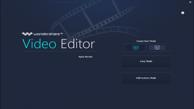 برنامج wonder share video editor