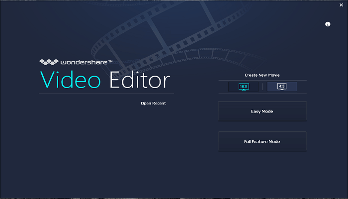 برنامج wonder share video editor
