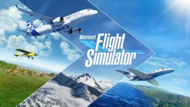 لعبة flight simulator للكمبيوتر