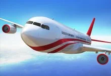 تحميل لعبة flight pilot simulator 3d مهكرة